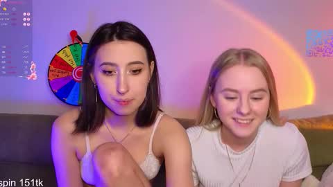 MilaBlack and  StacyBlonde Today unboxing Lovens OMG online show from February 28, 10:03 pm