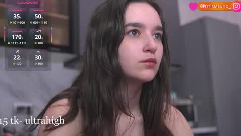 mirarune online show from March 13, 8:45 pm