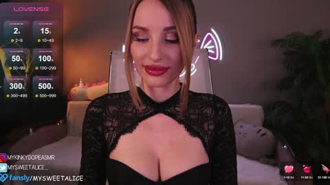 mysweetalice online show from December 10, 7:11 pm