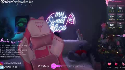 mysweetalice online show from December 16, 8:20 am