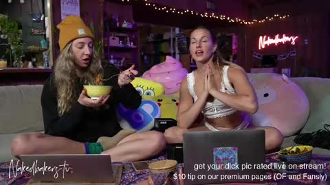 Snapshot of nakedbakers chatting on March 6, 2:41 am Naked Bakers online show from March 6, 2:41 am