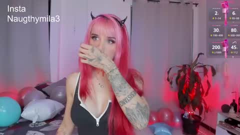 Mila aka Dominika - Nov 20 Birthday show  Onlyfans Naugthymila online show from November 18, 1:19 am