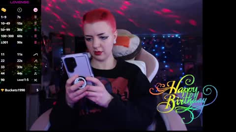 Snapshot of nerdy_squirty chatting on February 22, 5:12 am NerdySquirty online show from February 22, 5:12 am