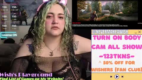 Wishs Playground online show from March 25, 9:27 am