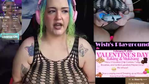 Wishs Playground online show from February 5, 6:00 pm