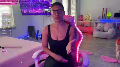Snapshot of princess_cece chatting on February 18, 6:15 pm Cece  NEXT LIVESTREAM -- DEC. 4th  7 PM CST online show from February 18, 6:15 pm
