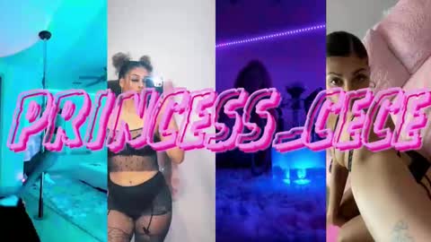 Snapshot of princess_cece chatting on February 25, 1:09 am Cece  NEXT LIVESTREAM -- DEC. 4th  7 PM CST online show from February 25, 1:09 am