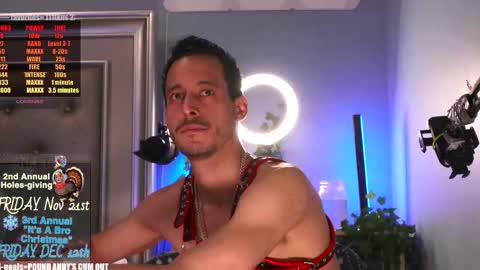 Andy Conda ITS A BRO CHRISTMAS PARTY FRIDAY DECEMBER 13TH 9pm est - LATE Mark Your Calendar online show from November 10, 2:03 am