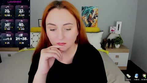 Snapshot of red_naughtyfox chatting on January 25, 8:53 pm Lessy Fox online show from January 25, 8:53 pm