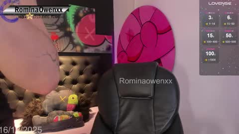 ROMINA OWEN online show from December 16, 7:04 am