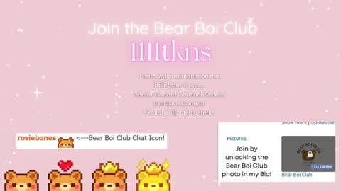 Rosie Bones online show from December 20, 11:33 pm