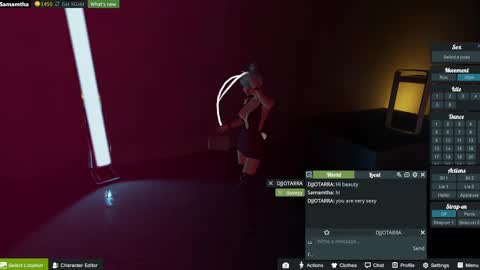 Samantha online show from March 7, 4:34 am