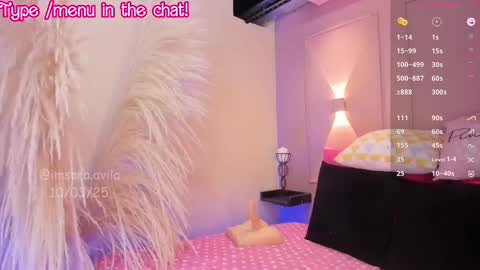 SaraAvila  online show from March 11, 12:33 am