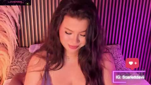 ScarlettDavis1  online show from January 9, 10:10 am