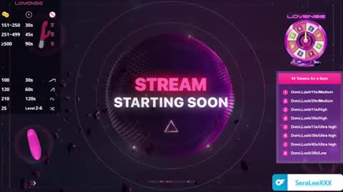 SeraLeeXXX online show from July 25, 5:22 pm