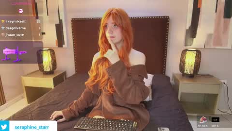 Snapshot of seraphine_star chatting on October 6, 12:17 am Seraphine star online show from October 6, 12:17 am