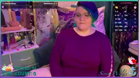 Siren Wilde online show from May 24, 4:20 am