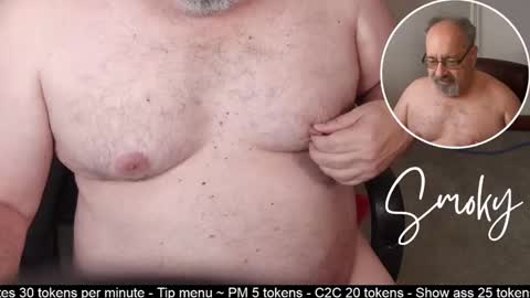 Snapshot of smokymountanman chatting on December 30, 12:11 am smokymountanman online show from December 30, 12:11 am