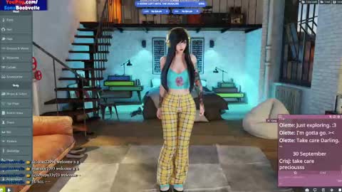 Snapshot of sonaboobvelle chatting on October 1, 2:32 am Sona Boobvelle Olette. online show from October 1, 2:32 am