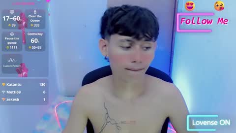Snapshot of tanjiro_cute chatting on February 1, 7:05 am Andres online show from February 1, 7:05 am