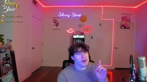 Johnny Stone online show from February 9, 1:11 am