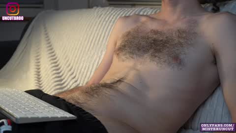 Snapshot of uncutgerman420 chatting on December 12, 8:32 pm Mister Uncut online show from December 12, 8:32 pm