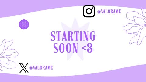 Valroame online show from June 6, 1:33 am