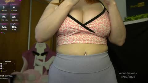 Snapshot of veronikavonk chatting on February 11, 7:27 pm Veronika von Kleist online show from February 11, 7:27 pm