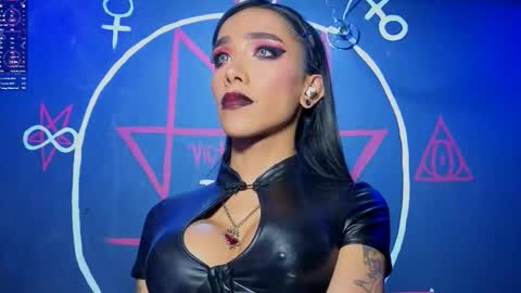 Snapshot of victoriavampire666 chatting on October 10, 3:34 am Victoria Vampire online show from October 10, 3:34 am