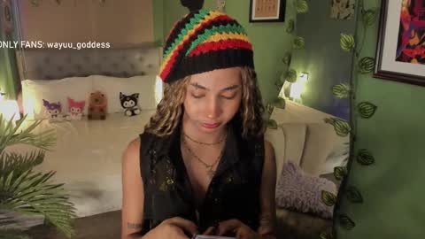 Snapshot of wayuu_goddess chatting on February 23, 3:18 pm Wayuu Goddess  3 online show from February 23, 3:18 pm